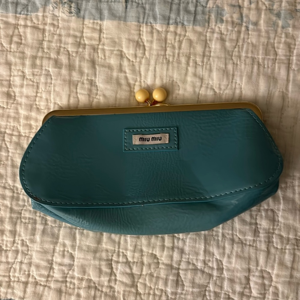 Mini Miu Miu clutch!